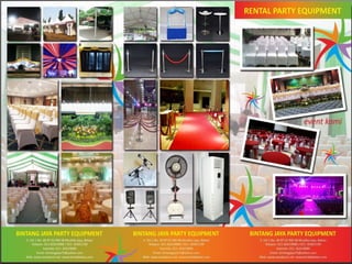 Rental tenda bintang jaya brosur