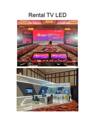 Rental TV LED
 