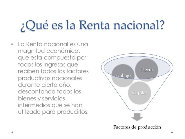 Renta Nacional