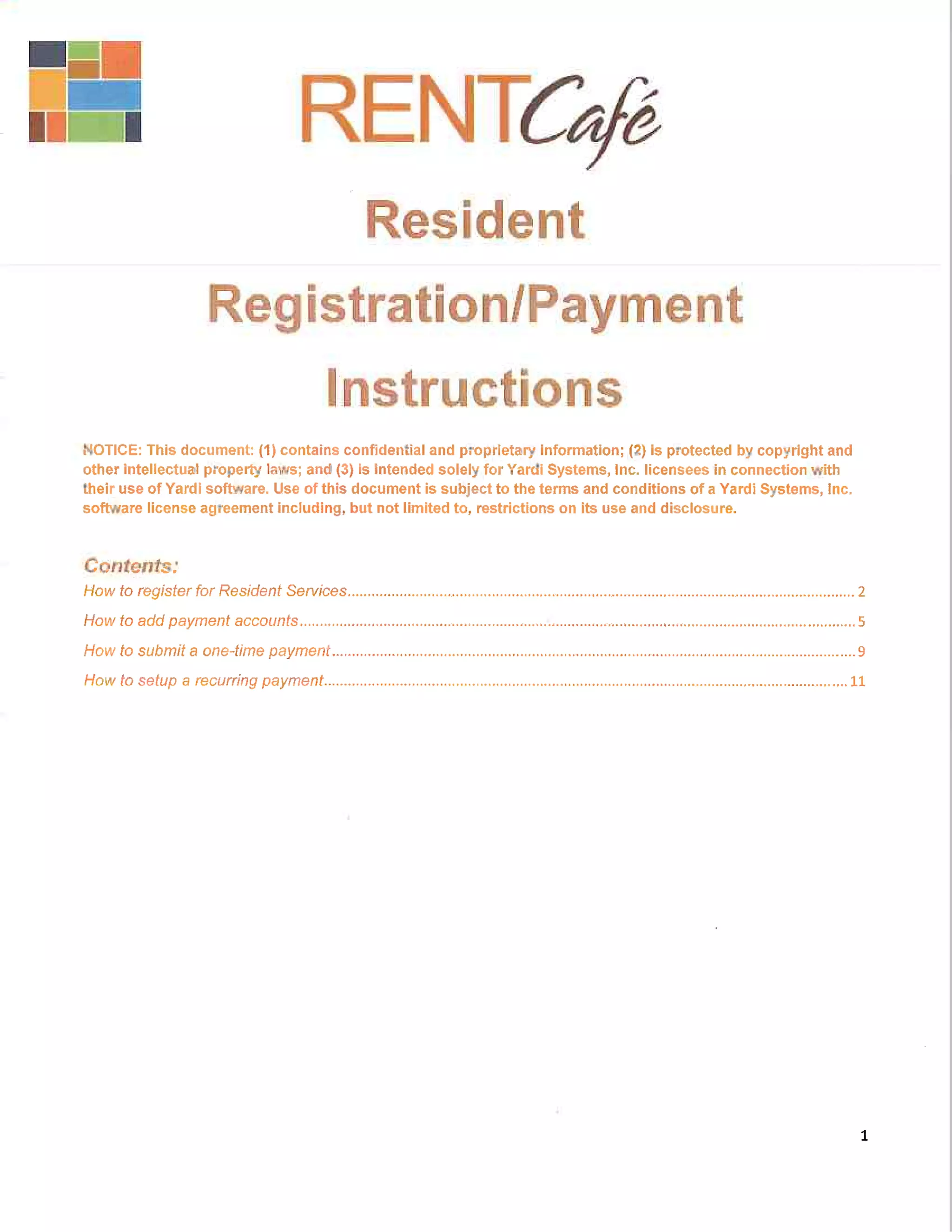 Text To Pay Rentcafe Instructions.pdf Rent cafe resident registration & payment instructions | PDF