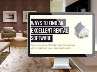 How to Find Excellent Rental Software