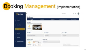 Booking Management (Implementation)
33
 
