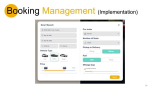 Booking Management (Implementation)
34
 