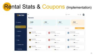 Rental Stats & Coupons (Implementation)
50
 