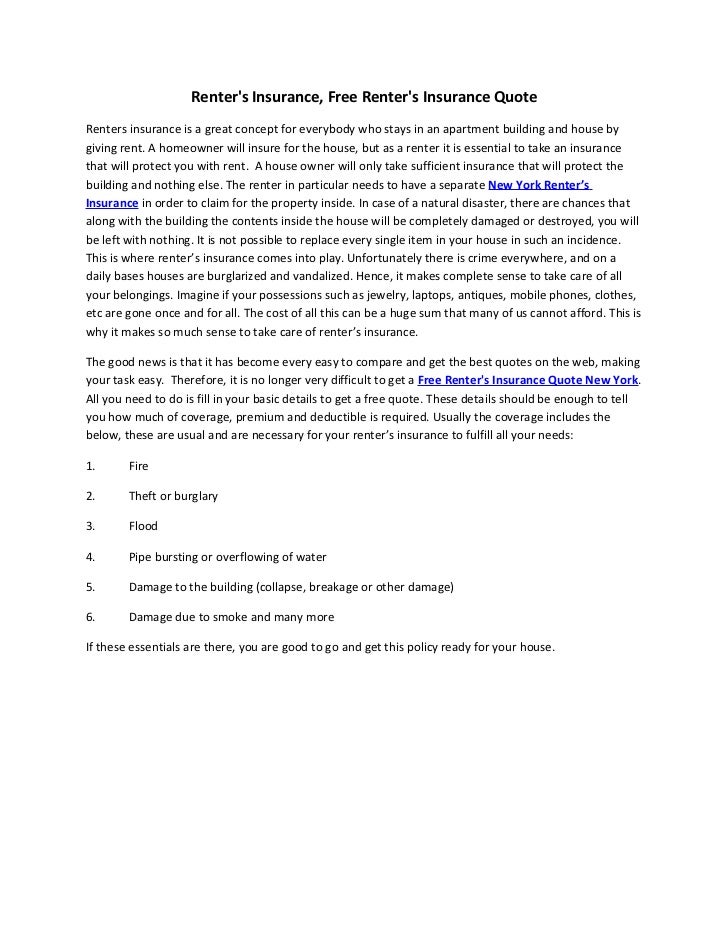 Renter's Insurance Free Renter's Insurance Quote Fascinating Renters Insurance Quotes Renter's Insurance Free Renter's Insurance Quote Fascinating Renters Insurance Quotes