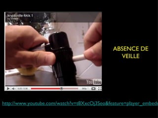 ABSENCE DE VEILLE http://www.youtube.com/watch?v=t8XxcOj3Seo&feature=player_embedded#at=23 