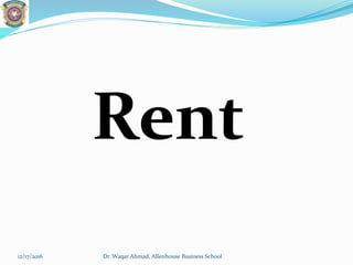 Rent theory Slide 11