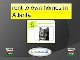 Rent to own homes in atlanta