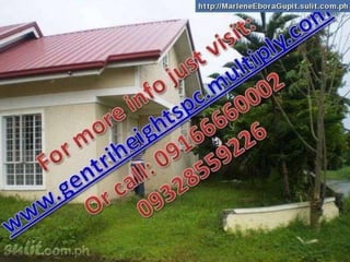 Rent to own houses loanable thru bank or pag ibig financing