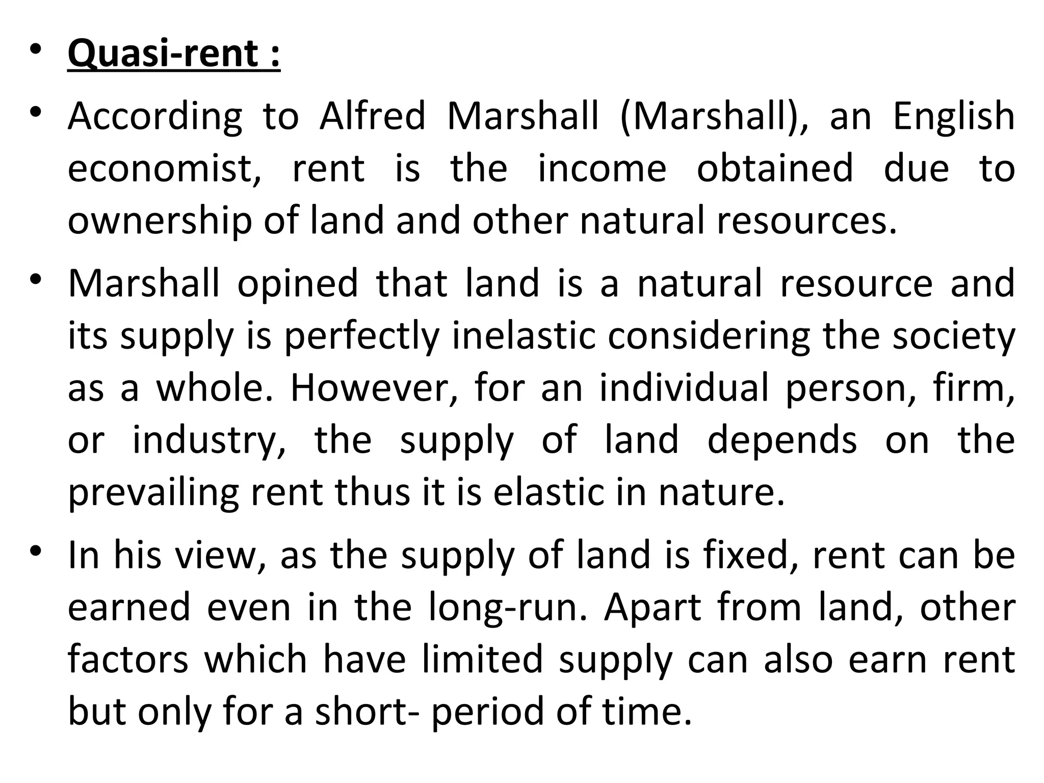 Rent,wages,interest and profit | PPT