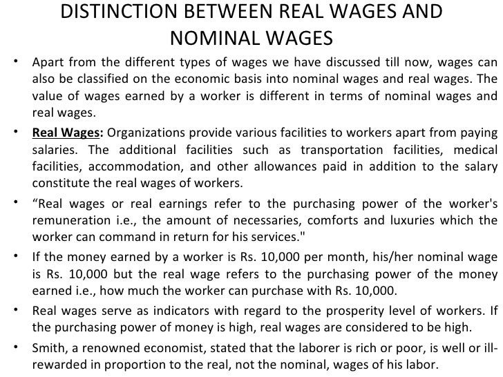 Rent Wages Interest And Profit
