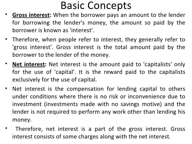 Rent,wages,interest and profit