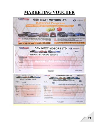 72
MARKETING VOUCHER
 