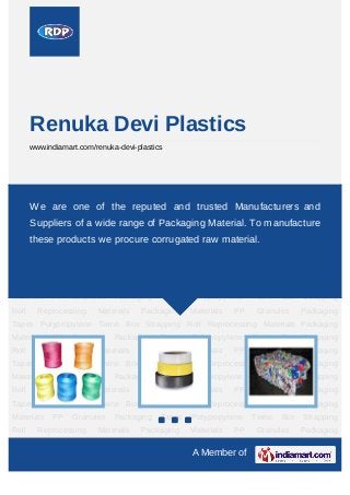 Renuka Devi Plastics
       www.indiamart.com/renuka-devi-plastics




Polypropylene Twine Box Strapping Roll Reprocessing Materials Packaging Materials PP
Granules Packaging Tapes Polypropylene Twine Box Strapping Roll Reprocessing
    We are one of the reputed and trusted Manufacturers and
Materials Packaging Materials PP Granules Packaging Tapes Polypropylene Twine Box
       Suppliers of a wide range of Packaging Material. To manufacture
Strapping Roll Reprocessing Materials Packaging Materials PP Granules Packaging
       these products we procure corrugated raw material.
Tapes Polypropylene Twine Box Strapping Roll Reprocessing Materials Packaging
Materials    PP    Granules    Packaging    Tapes   Polypropylene    Twine   Box   Strapping
Roll     Reprocessing     Materials   Packaging     Materials   PP    Granules     Packaging
Tapes Polypropylene Twine Box Strapping Roll Reprocessing Materials Packaging
Materials    PP    Granules    Packaging    Tapes   Polypropylene    Twine   Box   Strapping
Roll     Reprocessing     Materials   Packaging     Materials   PP    Granules     Packaging
Tapes Polypropylene Twine Box Strapping Roll Reprocessing Materials Packaging
Materials    PP    Granules    Packaging    Tapes   Polypropylene    Twine   Box   Strapping
Roll     Reprocessing     Materials   Packaging     Materials   PP    Granules     Packaging
Tapes Polypropylene Twine Box Strapping Roll Reprocessing Materials Packaging
Materials    PP    Granules    Packaging    Tapes   Polypropylene    Twine   Box   Strapping
Roll     Reprocessing     Materials   Packaging     Materials   PP    Granules     Packaging
Tapes Polypropylene Twine Box Strapping Roll Reprocessing Materials Packaging
Materials    PP    Granules    Packaging    Tapes   Polypropylene    Twine   Box   Strapping
Roll     Reprocessing     Materials   Packaging     Materials   PP    Granules     Packaging

                                                    A Member of
 