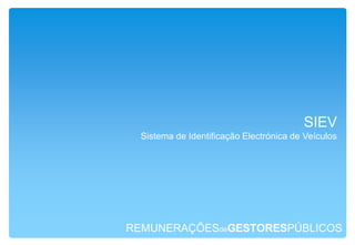 REMUNERAÇÕESdeGESTORESPÚBLICOSCONSELHO de ADMINISTRAÇÃO daPARQUE EXPO