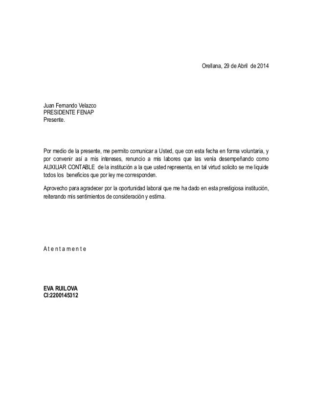 Renuncia