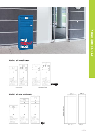 myRENZbox Intelligent Parcel Delivery Box Brochure | PDF