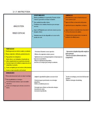2.1.7. MATRIZ FODA
 