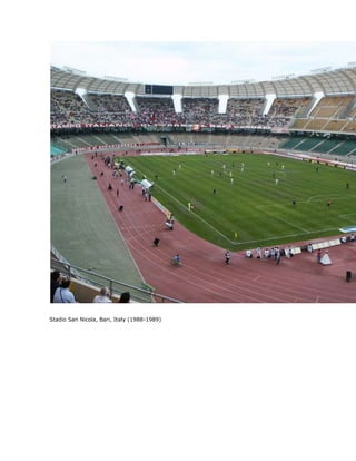Stadio San Nicola, Bari, Italy (1988-1989)
 