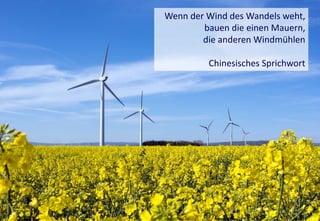 © Dr. Wieselhuber & Partner GmbH. All rights reserved. Proprietary and confidential.
VO_190515_th_MedienforumOstBY_CK_tr.pptx
Wenn der Wind des Wandels weht,  
bauen die einen Mauern, 
die anderen Windmühlen
Chinesisches Sprichwort
 