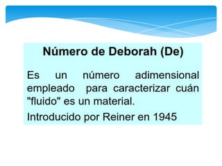 Reología principios básicos