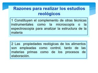 Reología principios básicos