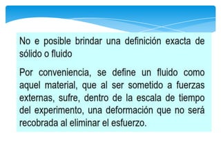 Reología principios básicos