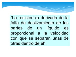 Reología principios básicos