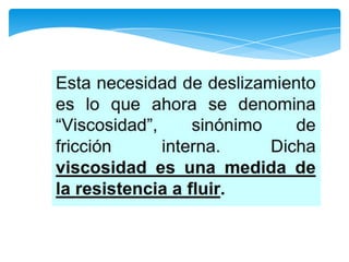 Reología principios básicos