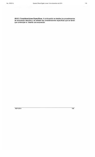 No. 27927-A Gaceta Oficial Digital, lunes 14 de diciembre de 2015 118
 