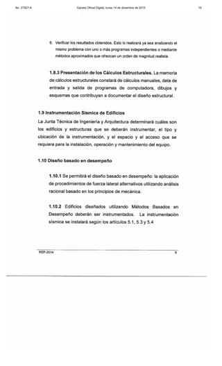 No. 27927-A Gaceta Oficial Digital, lunes 14 de diciembre de 2015 19
 