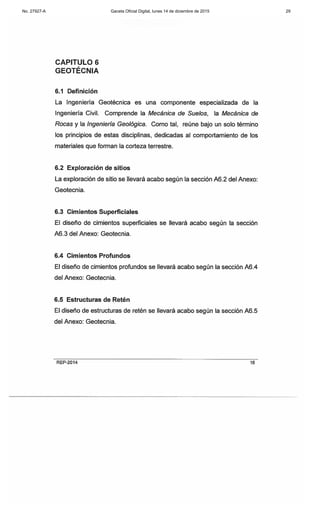 No. 27927-A Gaceta Oficial Digital, lunes 14 de diciembre de 2015 29
 