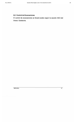 No. 27927-A Gaceta Oficial Digital, lunes 14 de diciembre de 2015 30
 