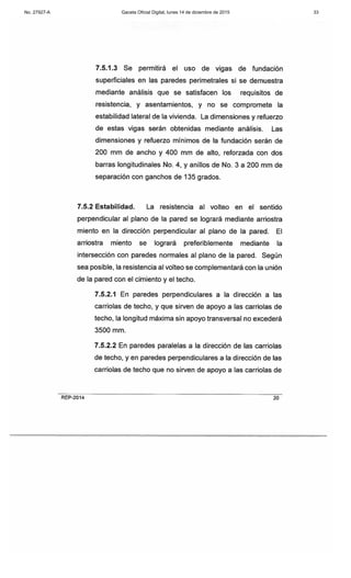 No. 27927-A Gaceta Oficial Digital, lunes 14 de diciembre de 2015 33
 