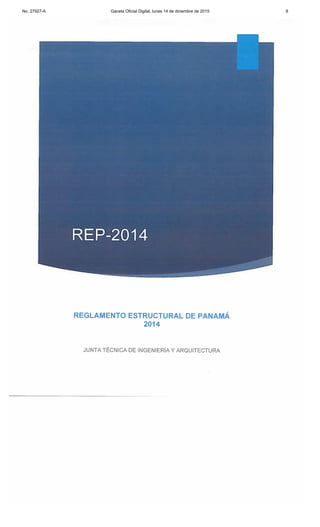 No. 27927-A Gaceta Oficial Digital, lunes 14 de diciembre de 2015 8
 