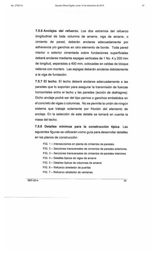 No. 27927-A Gaceta Oficial Digital, lunes 14 de diciembre de 2015 37
 