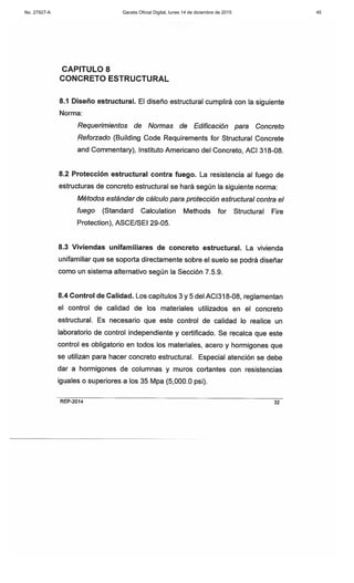 No. 27927-A Gaceta Oficial Digital, lunes 14 de diciembre de 2015 45
 
