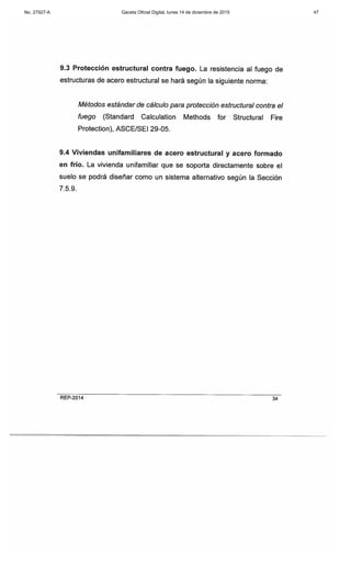 No. 27927-A Gaceta Oficial Digital, lunes 14 de diciembre de 2015 47
 