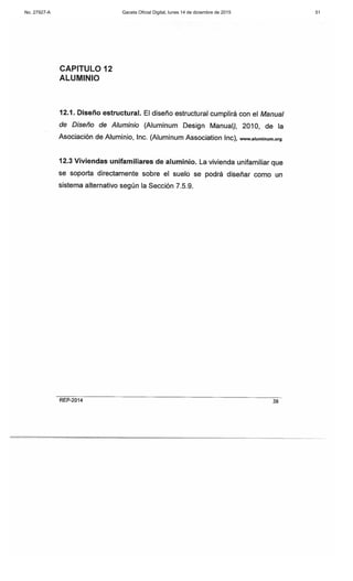 No. 27927-A Gaceta Oficial Digital, lunes 14 de diciembre de 2015 51
 