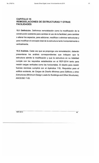 No. 27927-A Gaceta Oficial Digital, lunes 14 de diciembre de 2015 57
 