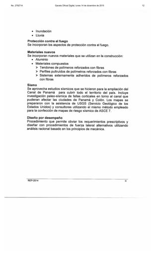 No. 27927-A Gaceta Oficial Digital, lunes 14 de diciembre de 2015 12
 