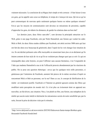 Facebook et la falsification de la réalité