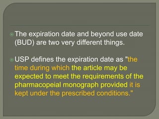 Repacking and relabelling | PPTX