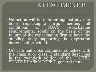 Repacking and relabelling | PPTX