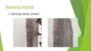 Repair and strengthening of concrete structures | PPTX