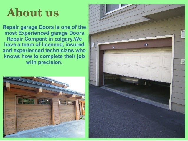 Repair Garage Doors Calgary Installation Replacement Service