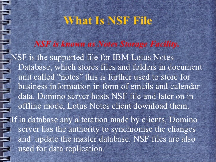 Repair lotus notes database