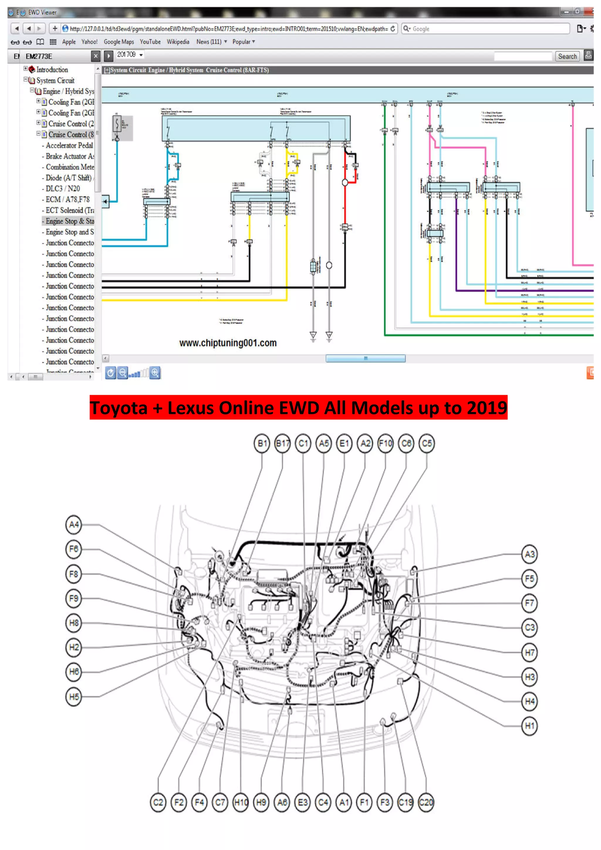 Repair service manuals and wiring diagrams software and ewd PDF