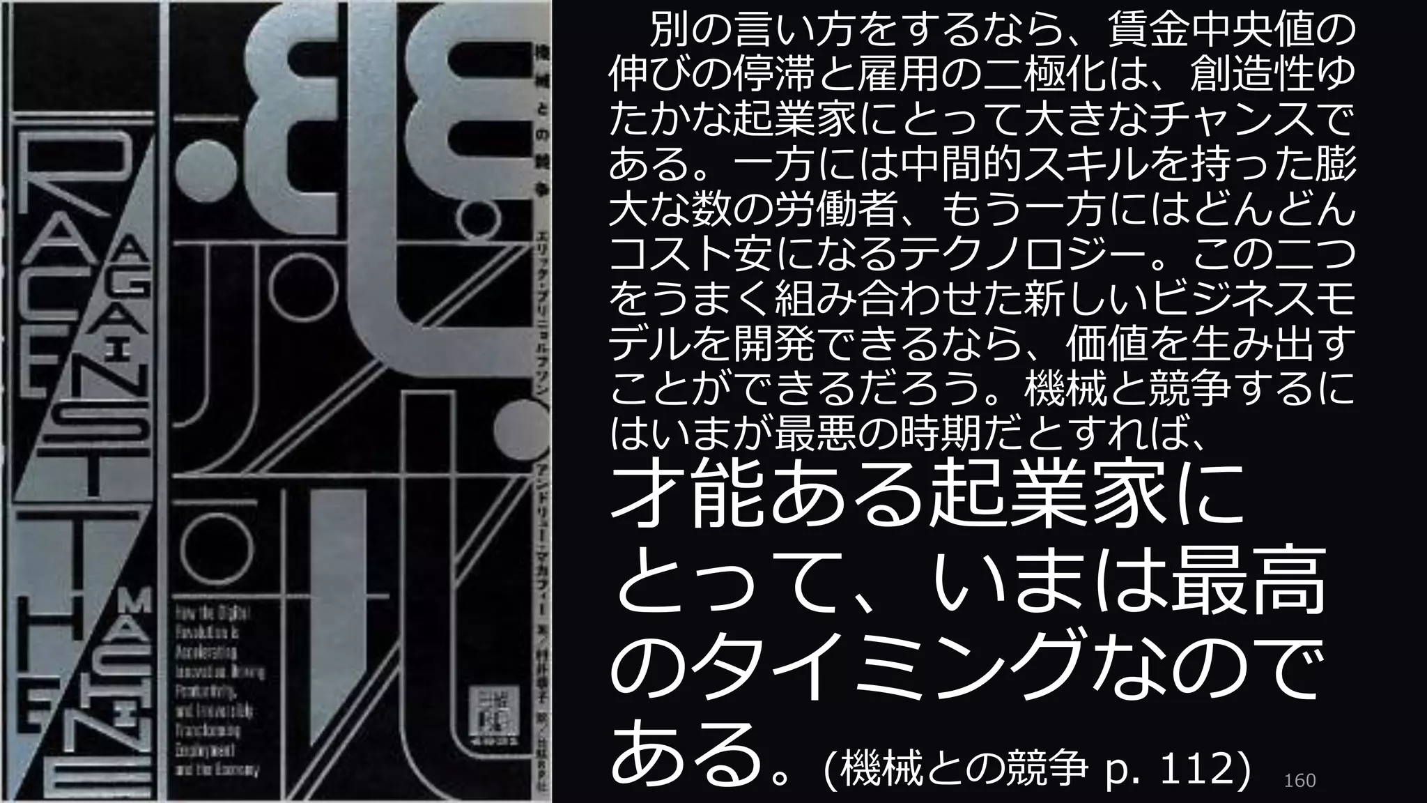 160
Make something people want
Make Something People Want
⼈が欲しいと思うものを作れ
 