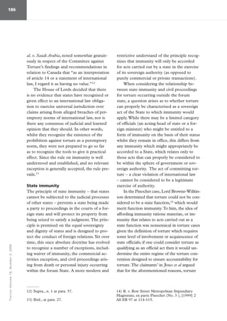 Reparation for torture in International Law | PDF